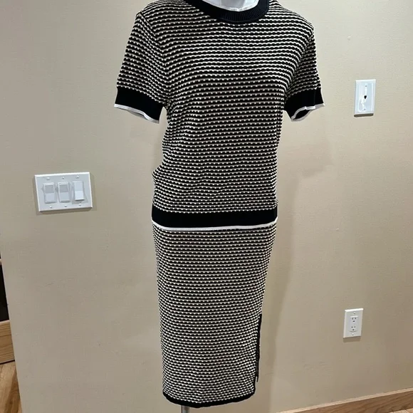 Ella Rafaella Ella Rafaela Knit Skirt Top Set